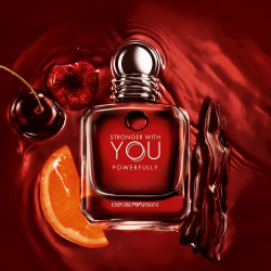 عطر سترونجر ويذ يو باورفولي جورجيو أرماني الرجالي أو دو بارفيوم 100 مل  Stronger With You Powerfully Giorgio Armani Eau de Parfum